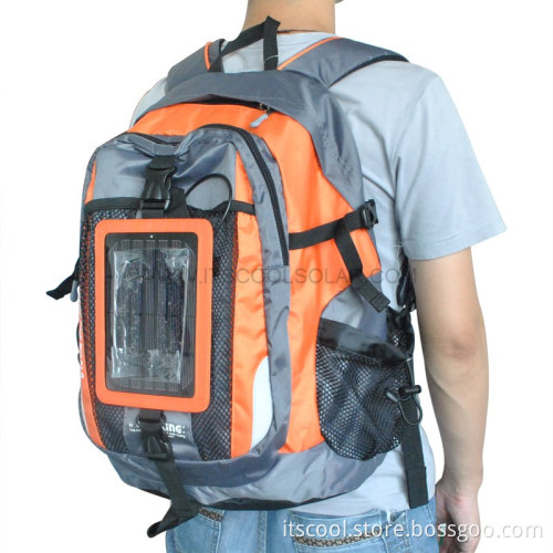 Solar Backpack with Solar Panel Mobile Charger
